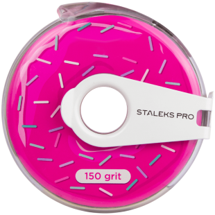 Сменный файл-лента в пластиковой катушке STALEKS PRO 150 грит (8м)