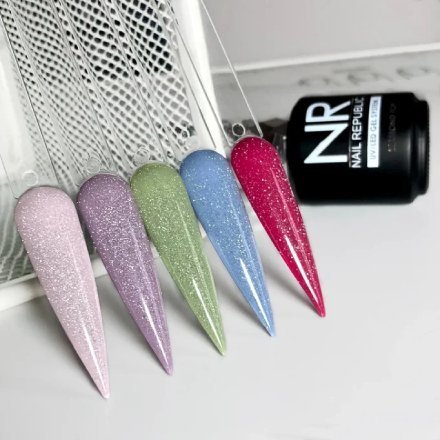 Nail Republic Светоотражающий топ DIAMOND TOP №7, 15 мл