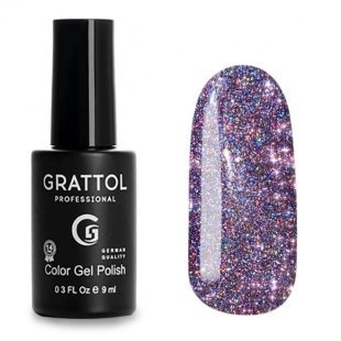 Светоотражающий гель-лак Grattol Color Gel Polish Bright Crystal 03