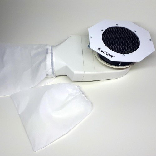 Встраиваемый пылесос DustFREE белый (сетка) 64W
