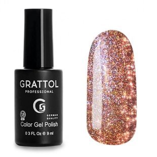 Светоотражающий гель-лак Grattol Color Gel Polish Bright Crystal 05