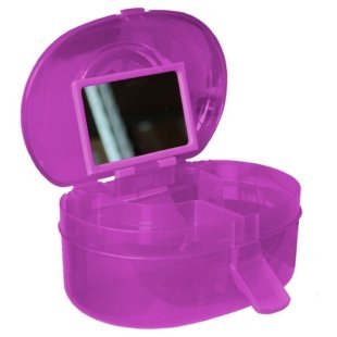Кейс для инструментов пластиковый фиолетовый