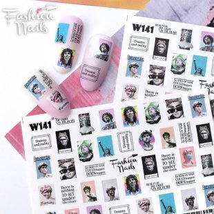 Слайдер FashionNails WHITE 141