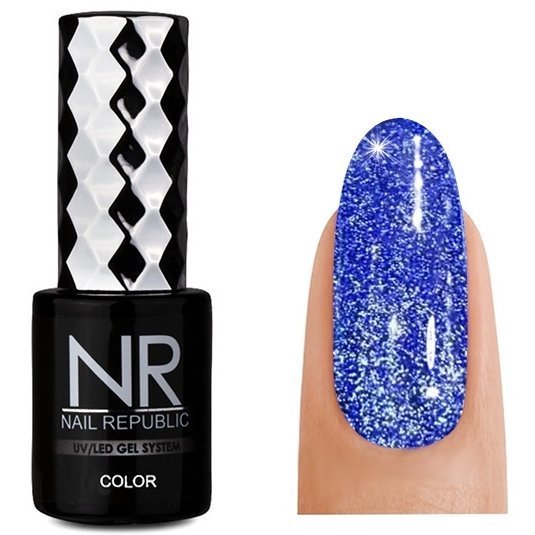 Гель-лак Светоотражающий Nail Republic NR-08 Flash collection