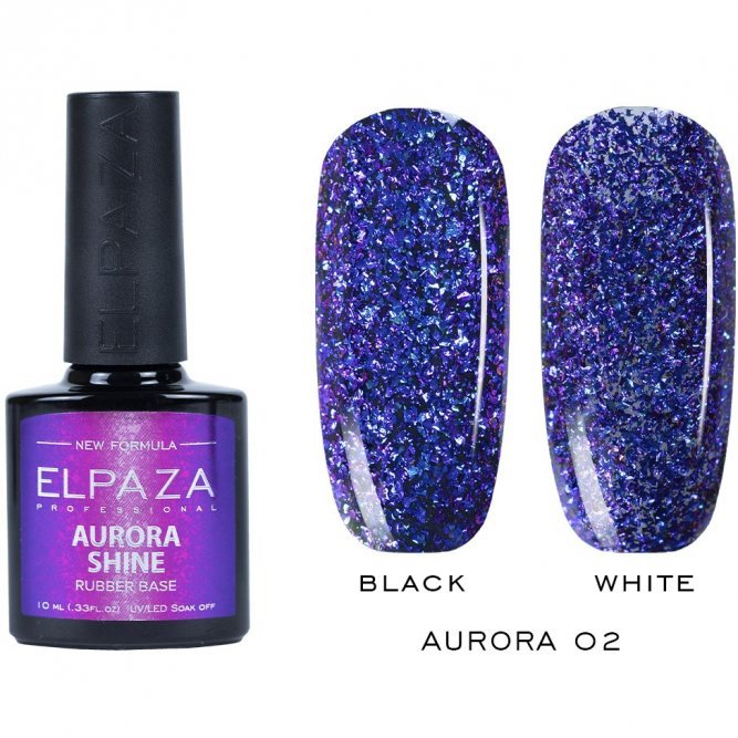 ELPAZA RUBBER BASE AURORA SHINE 02