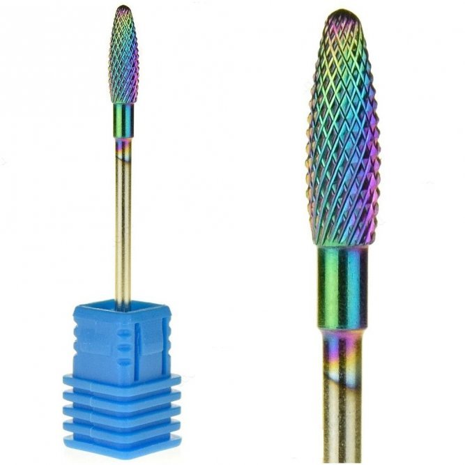 Твердосплавная фреза синяя Flame M (R) 3/32