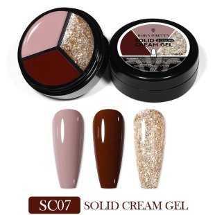 Born Pretty Крем-лак 3 in1 SC07, 15 гр