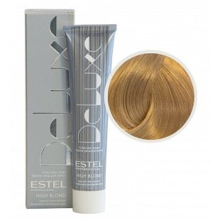 136  Краска-уход для волос ESTEL De Luxe High blond Золотисто-фиолетовый блондин ультра