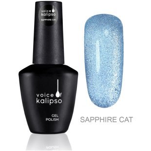 Гель-лак Voice of Kalipso SAPPHIRE cat, 10 мл