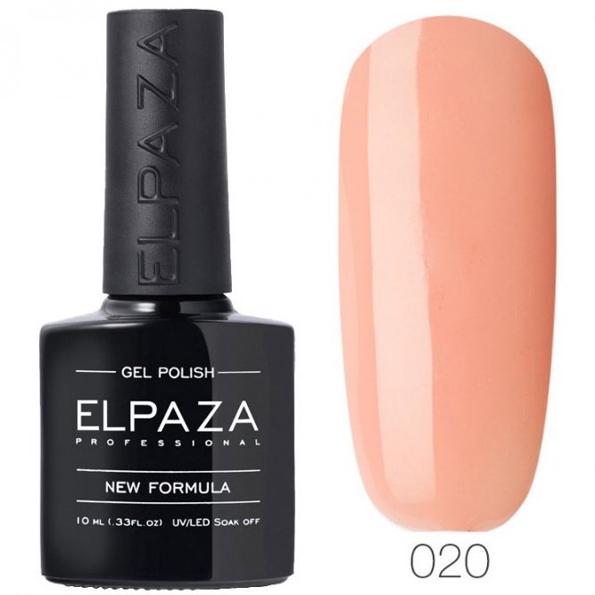 Гель-лак ELPAZA 020 Миндальное печенье