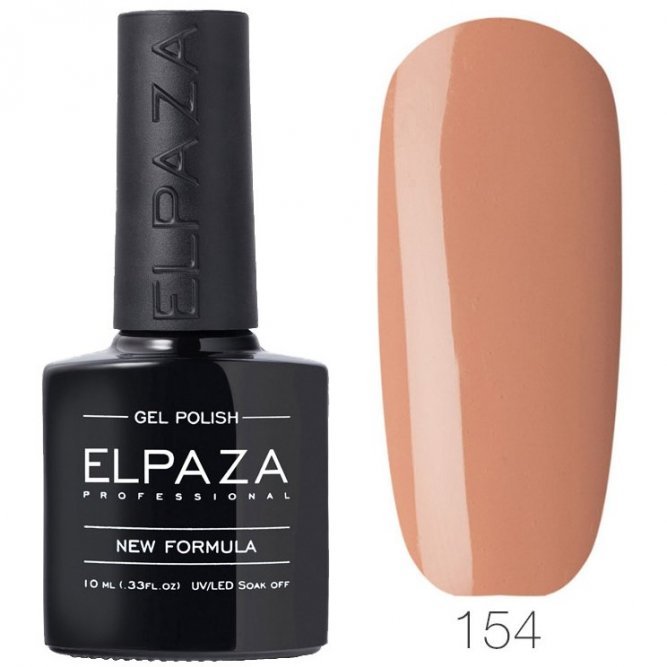 Гель-лак ELPAZA 154 Нежное пралине