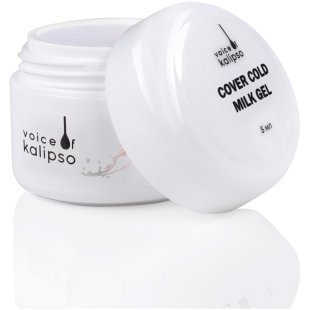 Voice of Kalipso Cover Cold Milk Gel - Гель для наращивания ногтей холодный молочный, 5 мл