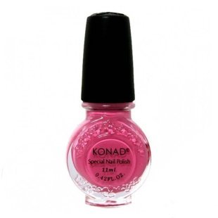 KONAD лак для стемпинга цвет S14 Pink Pearl  (розовый с перламутром) 11 ml
