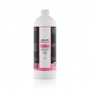 GEL-OFF Extra Экстрасильное средство для снятия гель-лака, акрила и искусственных ногтей Professional, 1000 мл
