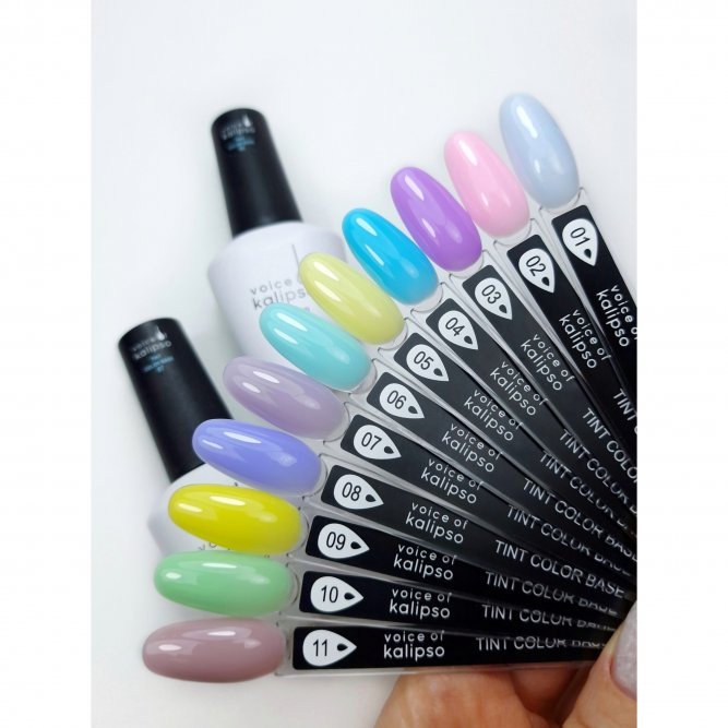 Voice of Kalipso Tint Color Base 09 - Камуфлирующая каучуковая цветная база 09, 10 мл