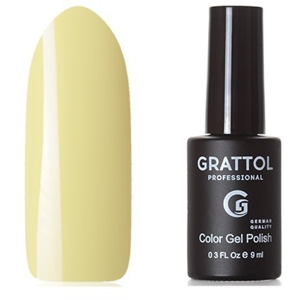 Гель-Лак Grattol Classic 125 Light Yellow