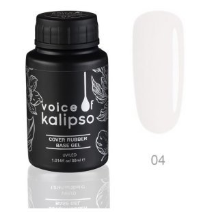 Voice of Kalipso Cover Rubber Base Gel 04 Камуфлирующая каучуковая база 04, 30 мл