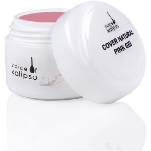 Voice of Kalipso Cover Natural Pink Gel - Гель для наращивания натуральный розовый, 15 мл
