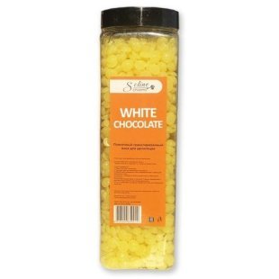 Воск "Soline Charms" пленочный в гранулах - белый шоколад (банка) 500 гр