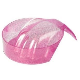 Ванночка для маникюра "JessNail" прозрачно-розовая 