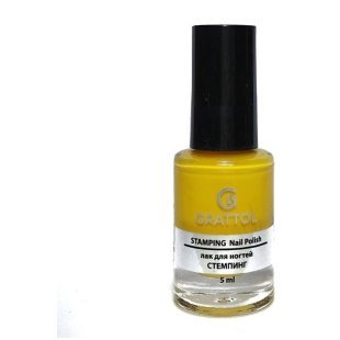 Лак для стемпинга Grattol Yellow