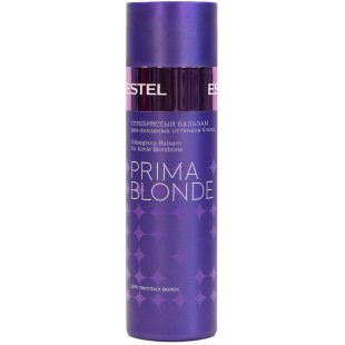 Серебристый бальзам для холодных оттенков блонд  ESTEL PRIMA BLONDE (200 мл)