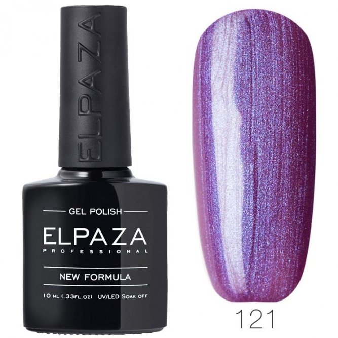 Гель-лак ELPAZA 121 Пурпур