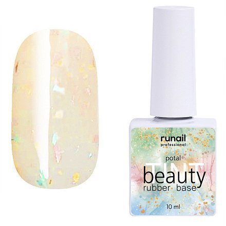 RuNail Каучуковая цветная база beautyTINT (potal) №7299
