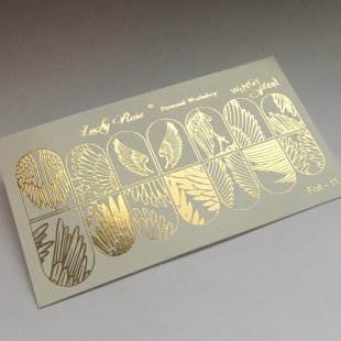 Слайдер Дизайн Lucky Rose Foil gold-11