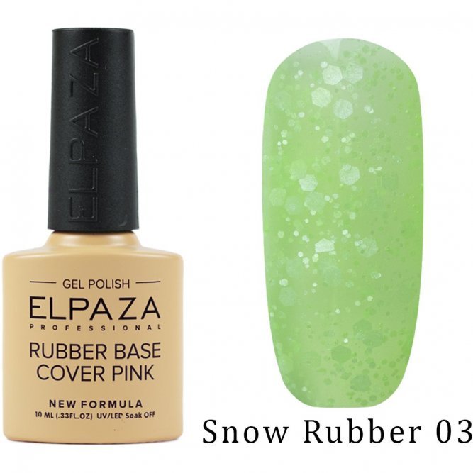 ELPAZA RUBBER BASE SNOW 03