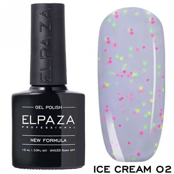 Гель-лак ELPAZA IСE CREAM 02