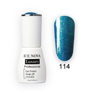 Гель-Лак ICE NOVA Luxury 114 Midnight