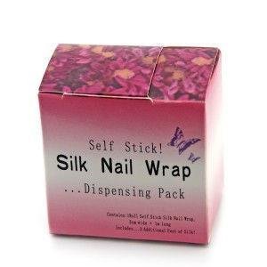 Шелк на клеевой основе Silk Nail Wrap 3 см*1 м
