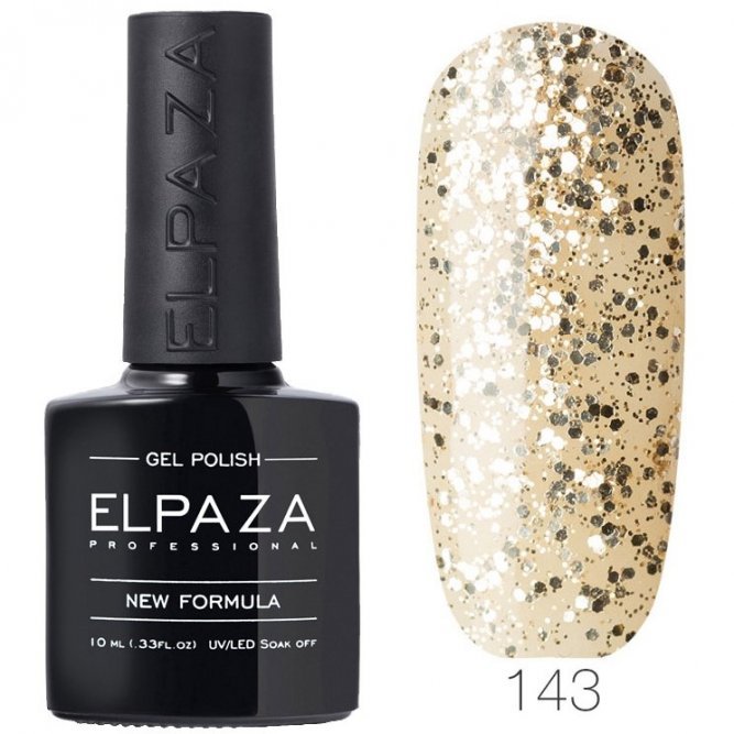 Гель-лак ELPAZA 143 Шампань
