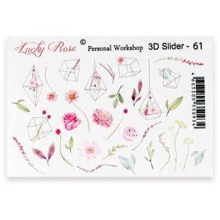 Слайдер Дизайн Lucky Rose 3d Slider-61