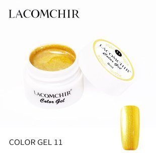 Гель-краска Lacomchir золото №11