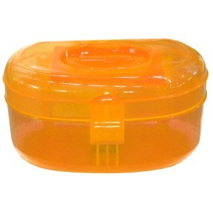 Кейс для инструментов пластиковый оранжевый