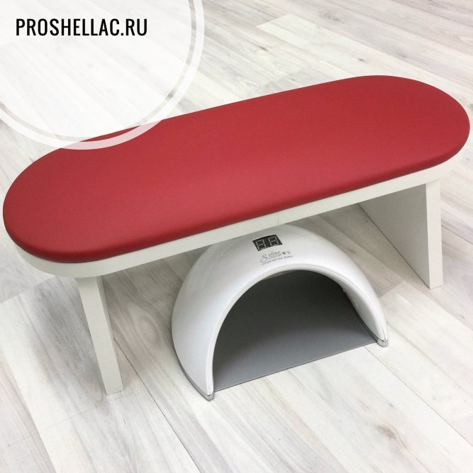 Подставка для рук высокая (красная)