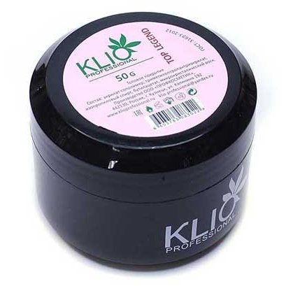 KLIO Топ для гель- LEGEND top coat 50G