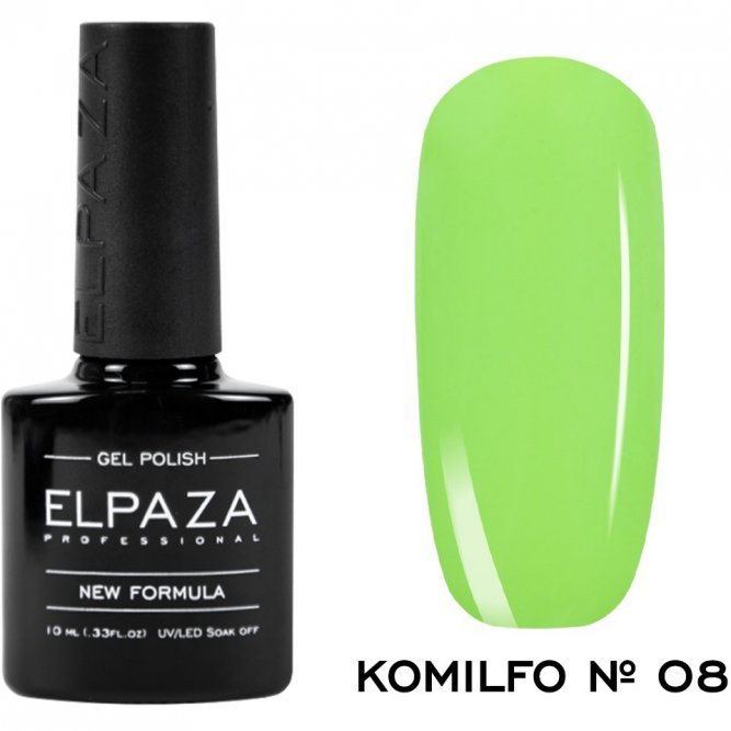 Гель-лак ELPAZA KOMILFO 08